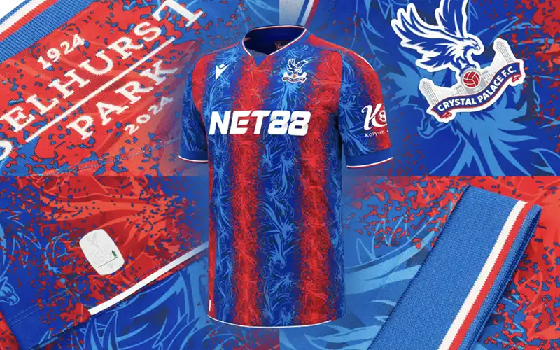 NET88 tài trợ áo đấu CLB Crystal Palace: Liệu có phải là "ván bài lật ngửa" của "Đại bàng"?